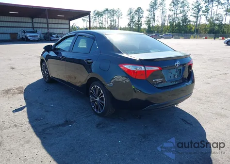 2016 Toyota Corolla S Plus из США, поврежденный, VIN 2T1BURHE2GC588341